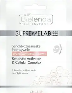 No name BIELENDA PROFESSIONAL SupremeLab сенолитическая интенсивная против морщин маска, 1 шт.