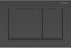Aptel Geberit Omega30 control panel for dual-flush, black