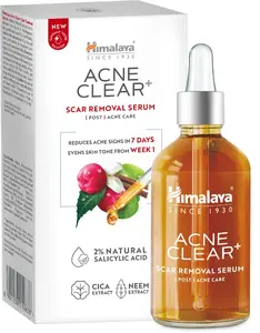 Serums HIMALAYA Acne Clear+ pret pēcapieauguma rētām 30 ml