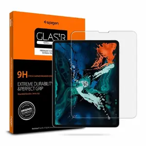 Ekrāna aizsargs Spigen Glas.tR SLIM priekš Apple iPad Pro 12.9" – rūdīts stikls 9H, caurspīdīgs, 1 gab.