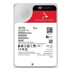 Internal hard drive SEAGATE IronWolf Pro ST30000NT011 — 30 TB 7200 RPM 512 MB 3.5" SATA III