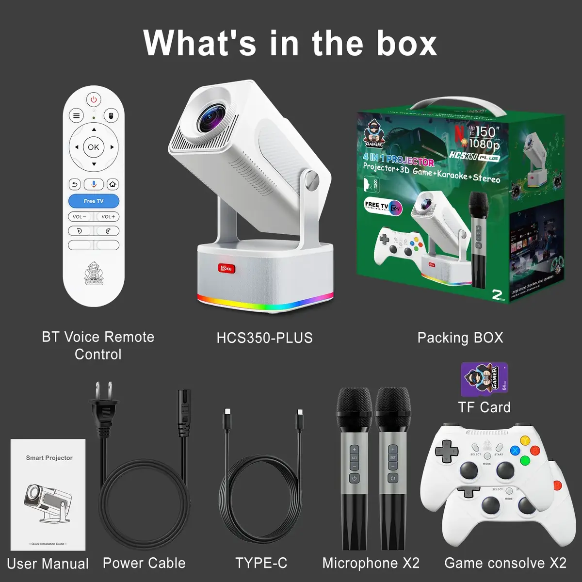 Riff HCS350 PLUS smart video projector Photo 10
