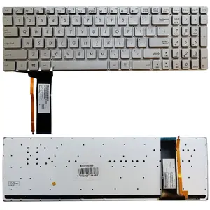 Asus klaviatūra N56 N76 N750 ar apgaismojumu, US izkārtojums