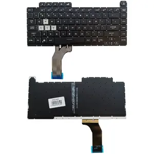 Klaviatūra priekš Asus G15 G531 / G531G / G512 / G512L ar RGB apgaismojumu, ASV izvietojums