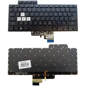 Klaviatūra Asus TUF Dash FX516 / FX516P / F516 ar apgaismojumu, US izkārtojums