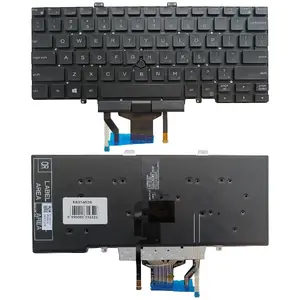 Laptop keyboard Dell Latitude 5400/5401/5410/5411 with backlight and TrackPoint, US layout