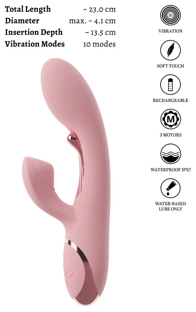 Вибратор beau cœur Avenor G-Spot Rabbit Photo 13