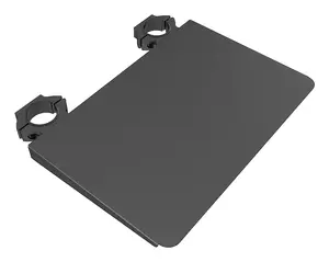 Shelf MULTIBRACKETS M Pro Series AV Shelf Dual Pole — 430×285×35 mm, Aluminium/Plastic/Steel, Black