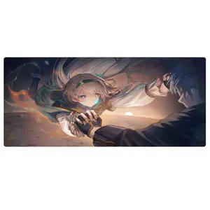 Desk mat GeekDimension Nr. 4 — large desk pad for mouse and keyboard, model GD-DM-4