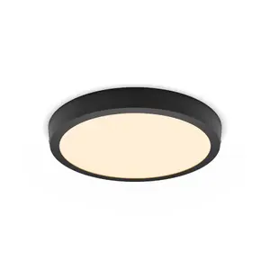 Ceiling light Philips Functional Magneos 286 mm, 20 W LED, 1900 lm, 2700 K, IP20, black