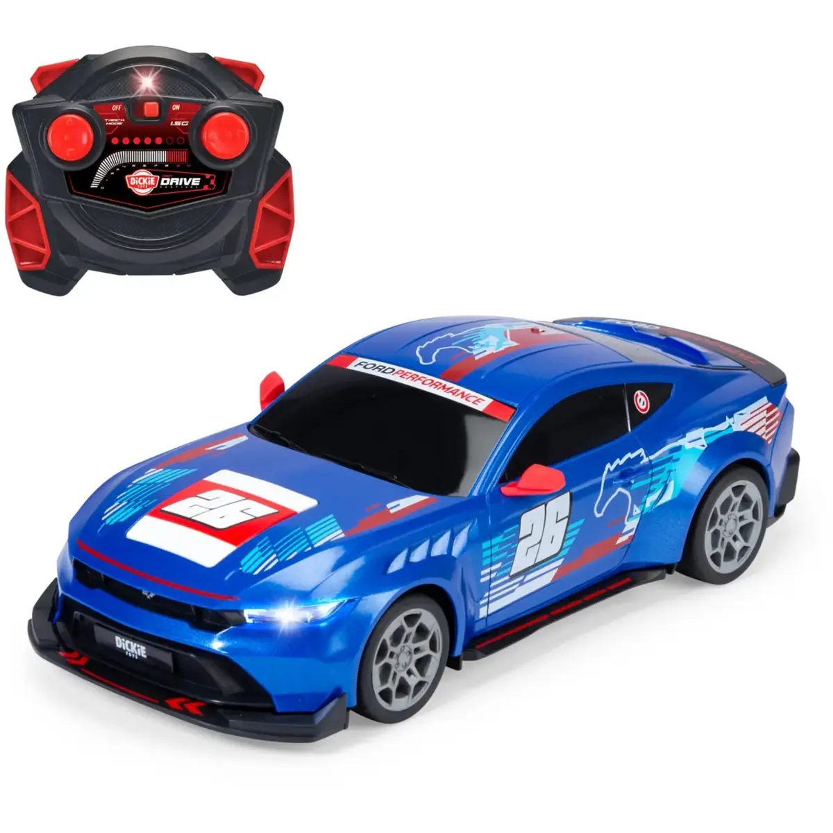 RC car Simba-Dickie Ford Mustang Customized 1:16 Photo 2