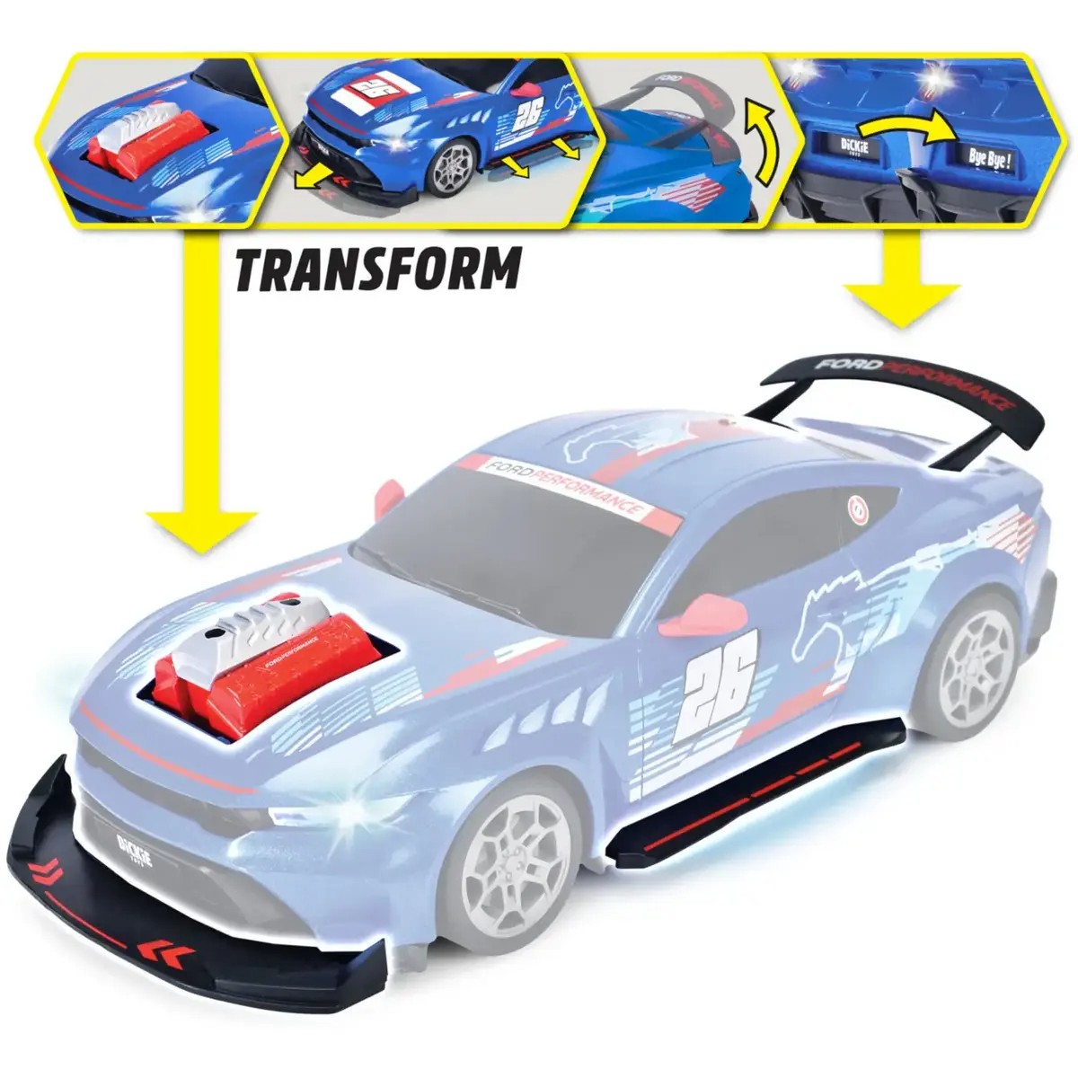 RC car Simba-Dickie Ford Mustang Customized 1:16 Photo 5