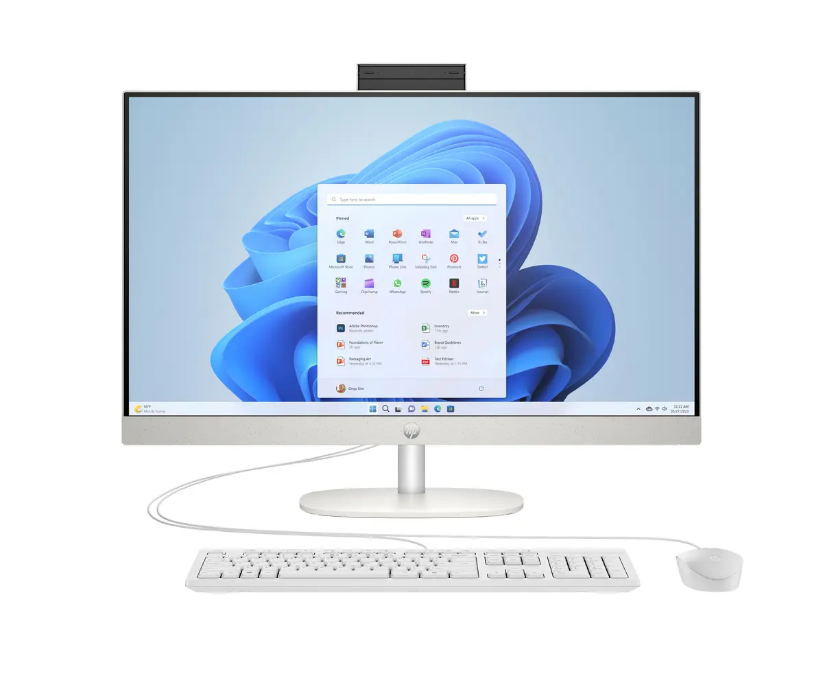HP All-in-One dators 27-cr0045na 27 collas
