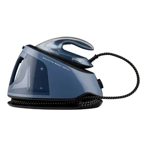 Clothing Steamer Gorenje SGD3000BBK — compact garment steamer, gross dimensions 270×469×366 mm, net weight 4.9 kg, 24-month warranty