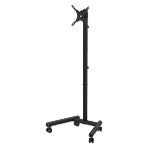 Bracket Manhattan Trolley Mount Stand for TV & Monitors, 13–42", VESA 75x75–200x200, max 20 kg, height-adjustable