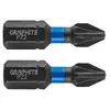 GRAPHITE 56H504 Pozidriv PZ2 1/4" 25 mm bit Photo 2