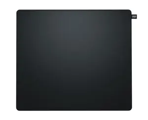 Gaming mouse pad Cherry GP7 — cloth surface, 460×400 mm, stitched edges, non-slip rubber base, black