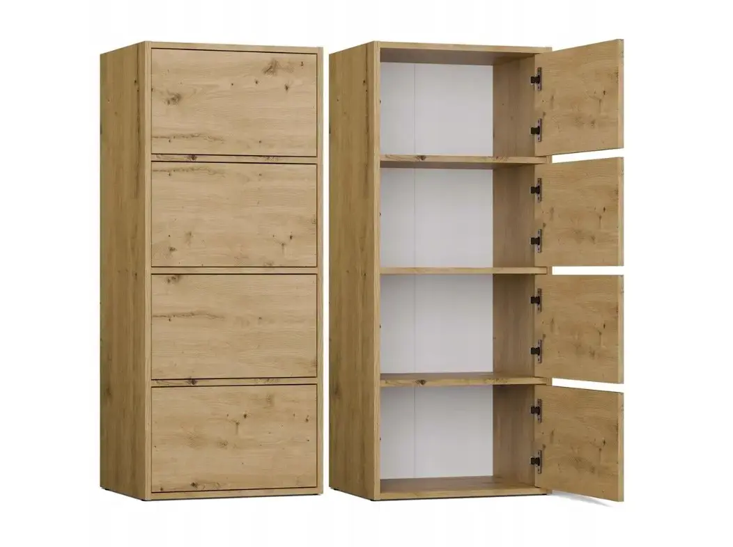 Chest of Drawers top e shop ALMA 4-door 500×400×1190 mm Photo 6