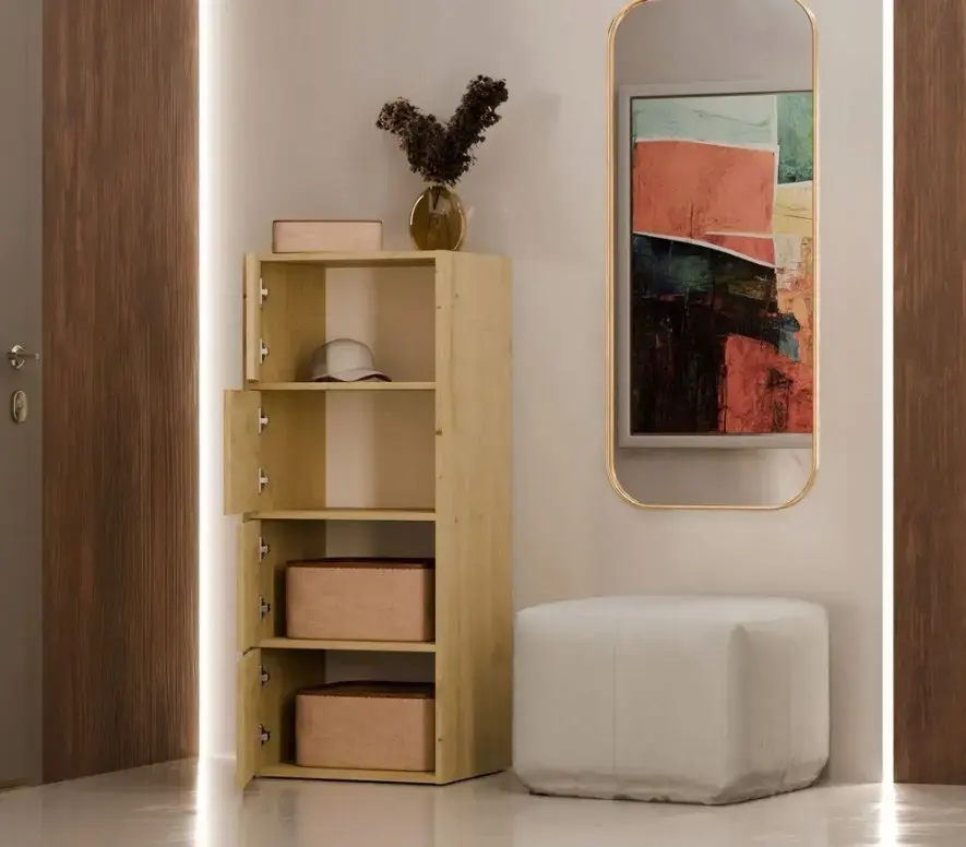 Chest of Drawers top e shop ALMA 4-door 500×400×1190 mm Photo 8