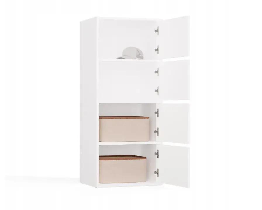 Top E Shop ALMA белый шкаф‑комод 4 двери Photo 5