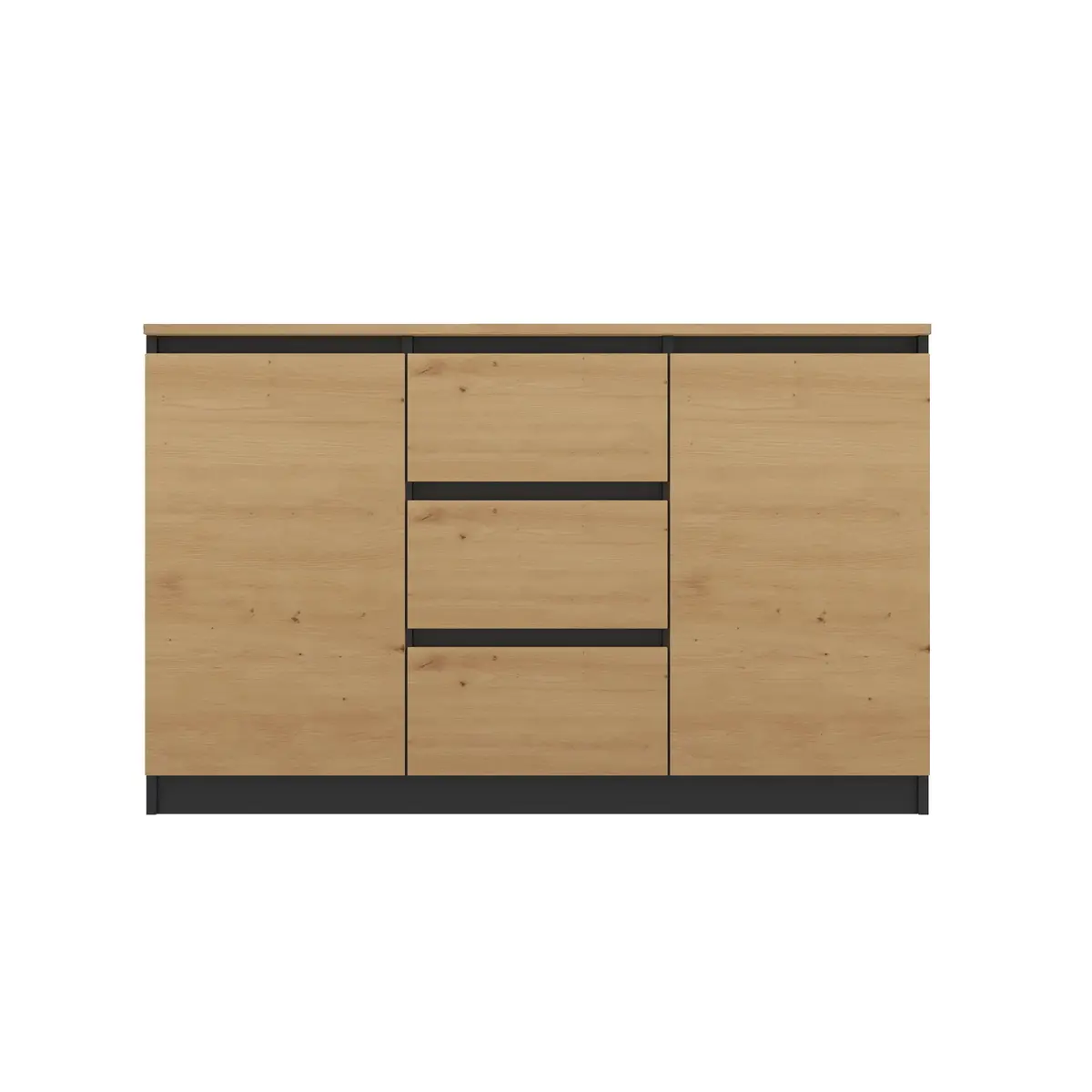 Atvilktņu skapis top e shop Topeshop 2D3S ANT/ART BA KPL Photo 3