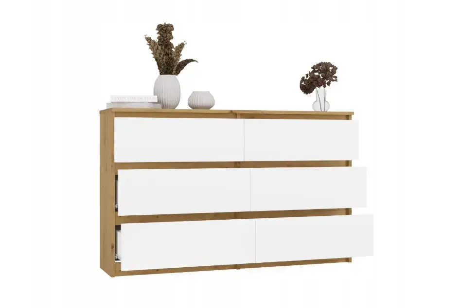 Top E Shop Malwa Комод 6 ящиков 120 см Photo 3