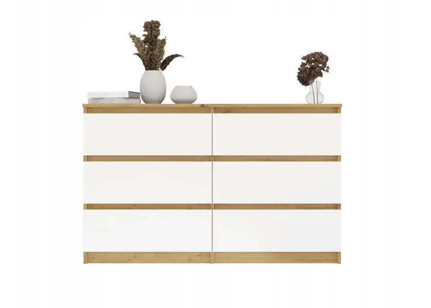 Top E Shop Malwa Комод 6 ящиков 120 см Photo 5