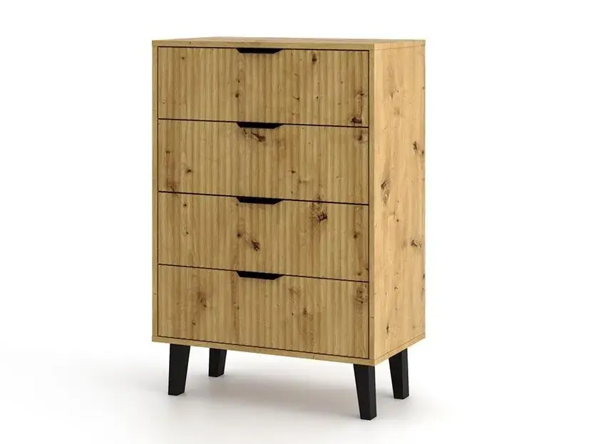 Комод top e shop SCANDI 4S SLIM OAK Photo 2