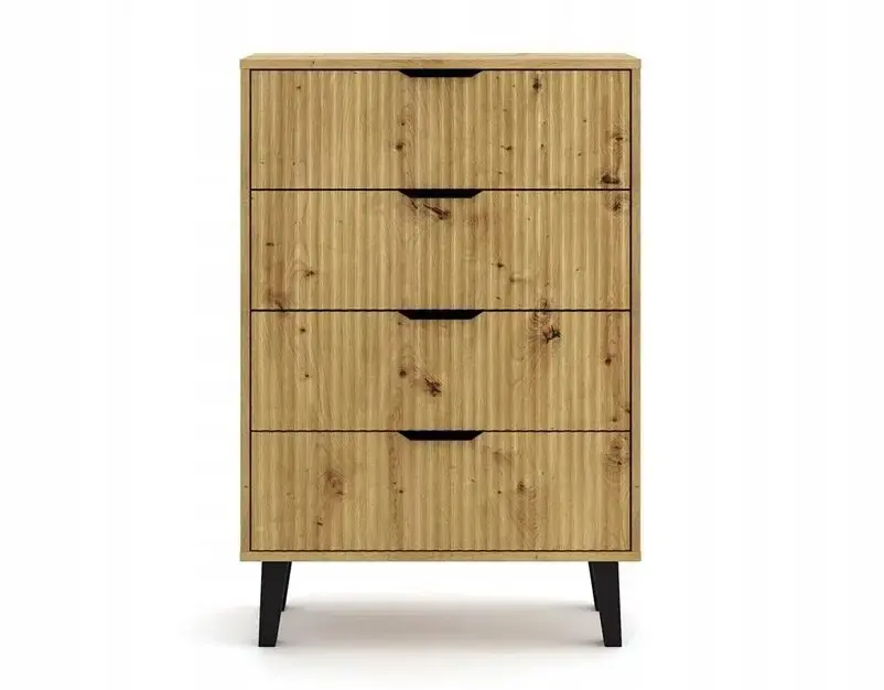 Комод top e shop SCANDI 4S SLIM OAK Photo 3