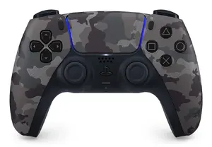 Gamepad Sony DualSense Camouflage Grey — Wireless/Bluetooth & USB Type-C, PS5, Built-in Li‑Ion Battery