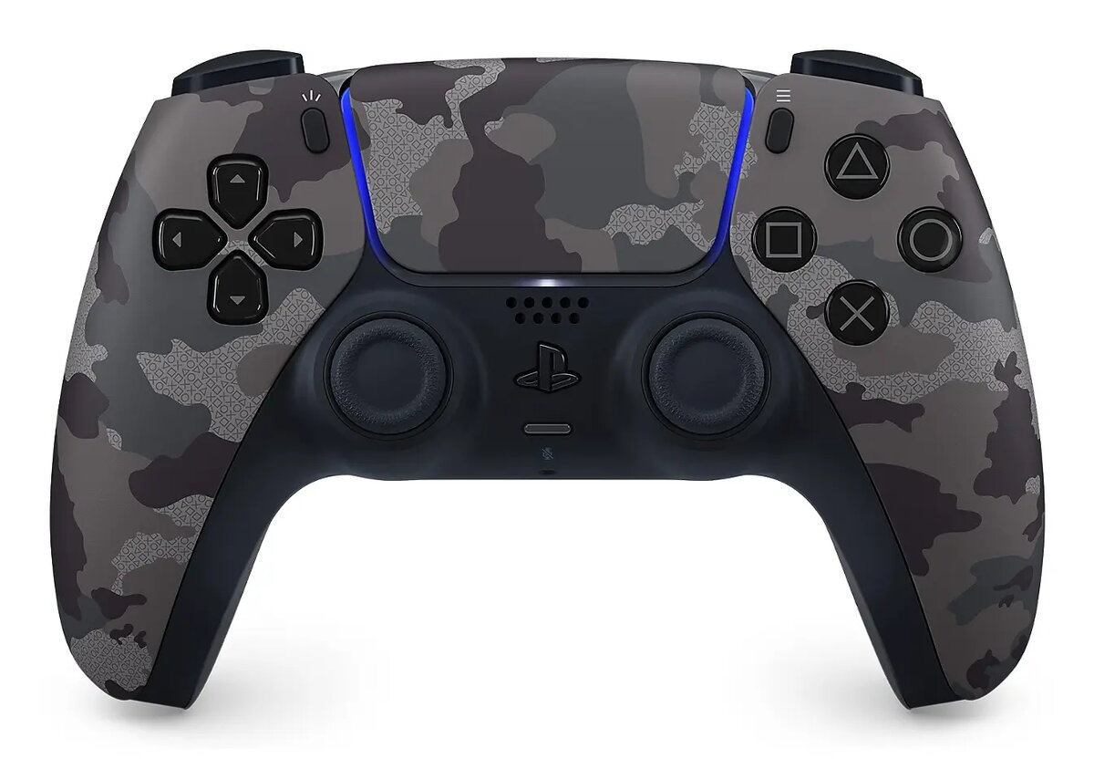 Sony DualSense Spēļu kontrolieris Kamuflāžas Pelēks