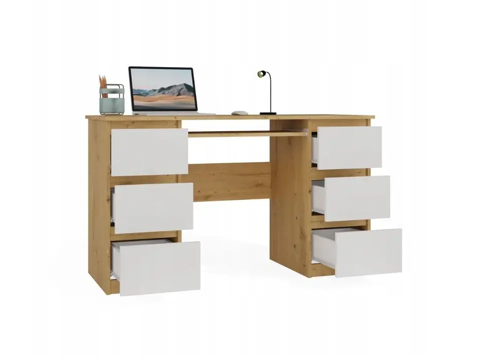 Стол top e shop KUBA Artisan oak/white Photo 2