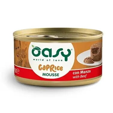 Kaķu barība Oasy Caprice Mousse ar