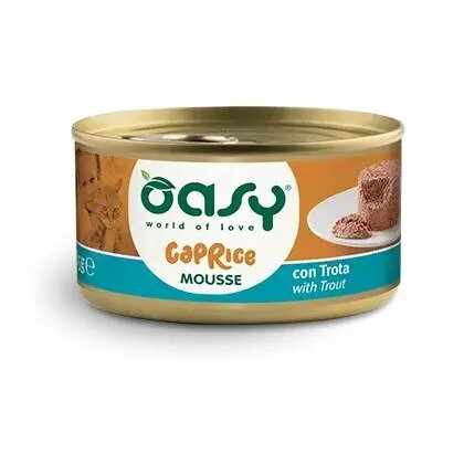 Oasy Kaķu barība Caprice Mousse ar