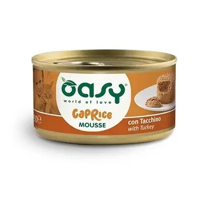 Oasy Caprice Mousse ar tītaru 85