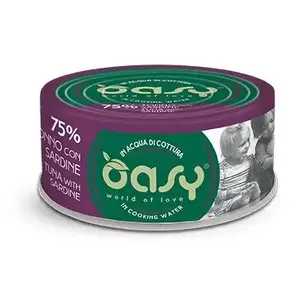 Wet Cat Food Oasy More Love Tuna with Sardine 70 g