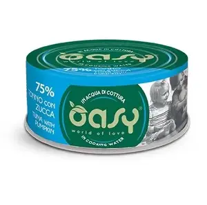Корм для кошек Oasy More Love Tuna with Pumpkin 70 г — пауч с тунцом и тыквой