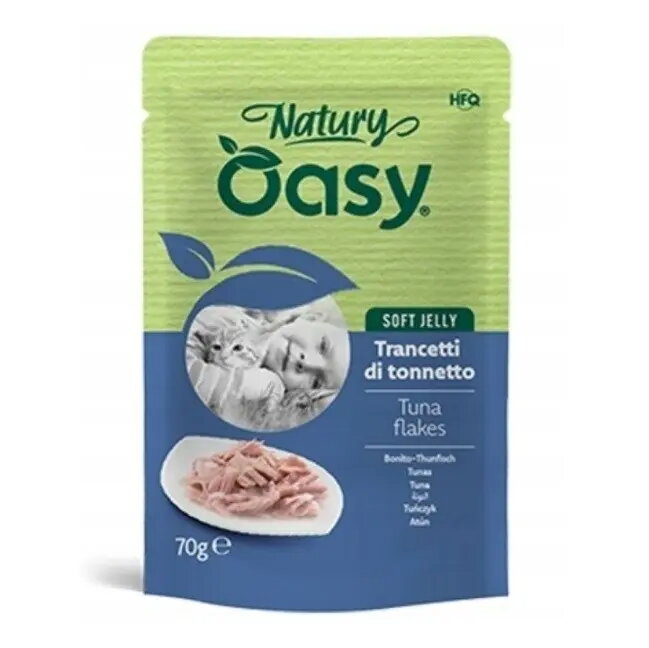 Mitrināts kaķu barība Oasy Natury Soft