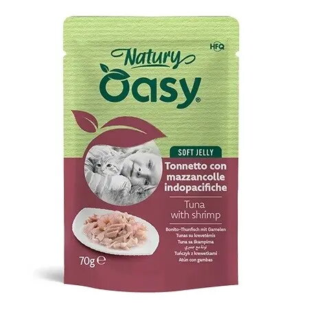 Oasy Soft Jelly Tunzivs ar garnelēm