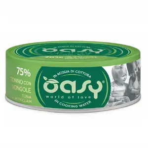 Консервы для кошек Oasy More Love тунец с моллюском 70 г пауч