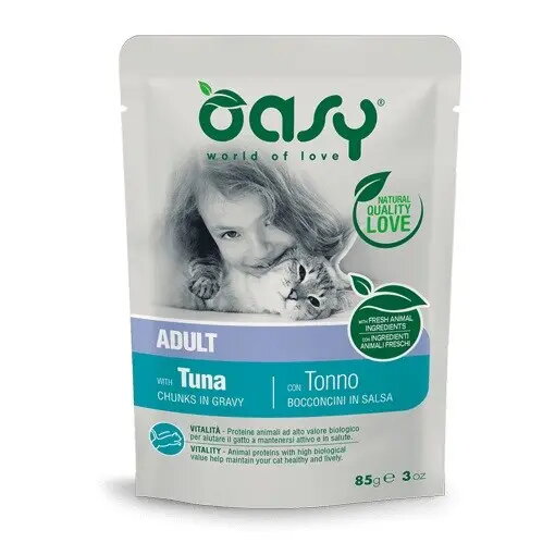 Mitrais kaķu barība Oasy Chunks in