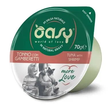 Mitrā kaķu barība Oasy More Love
