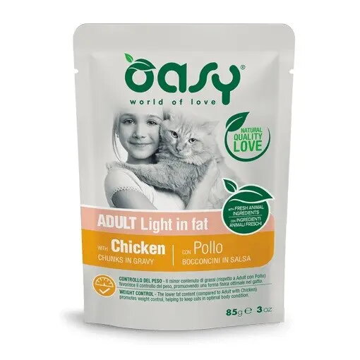 Mitrā kaķu barība Oasy Chunks in