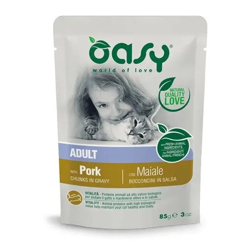 Mitrais kaķu barība Oasy Chunks in