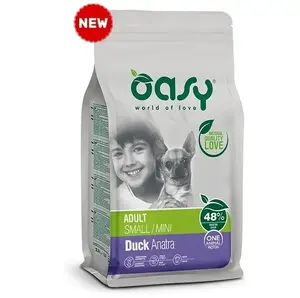 Сухой корм для собак Oasy One Animal Protein Adult Small/Mini Duck 2,5 кг