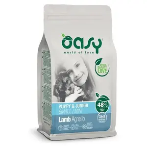 Корм для щенков Oasy One Animal Protein Puppy Small/Mini с ягнёнком 0,8 кг
