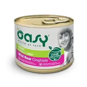 Oasy One Protein Adult Small/Mini Дикий Кабан 200 г — сухой корм для взрослых мелких и мини пород