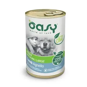 Сухой корм для собак Oasy One Protein Adult Medium/Large ягнёнок 400 г