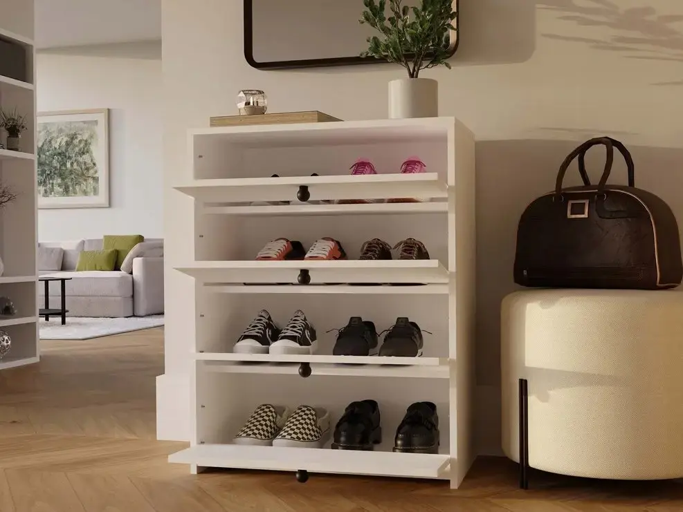 Тумба для обуви top e shop LOKA 4-дверная 660×380×850 мм Photo 13