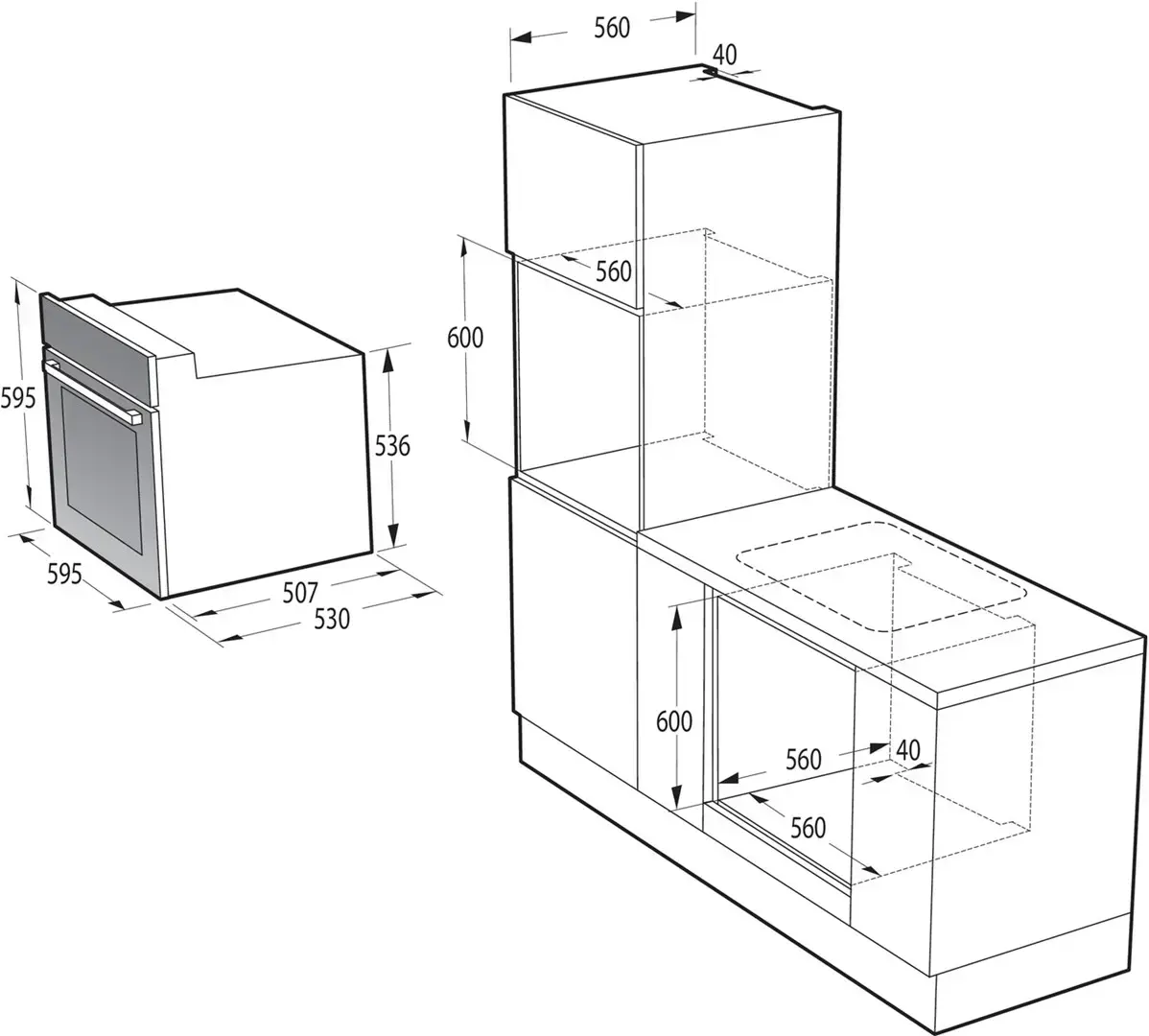 Встраиваемый духовой шкаф Gorenje BO6635E01BG Photo 4